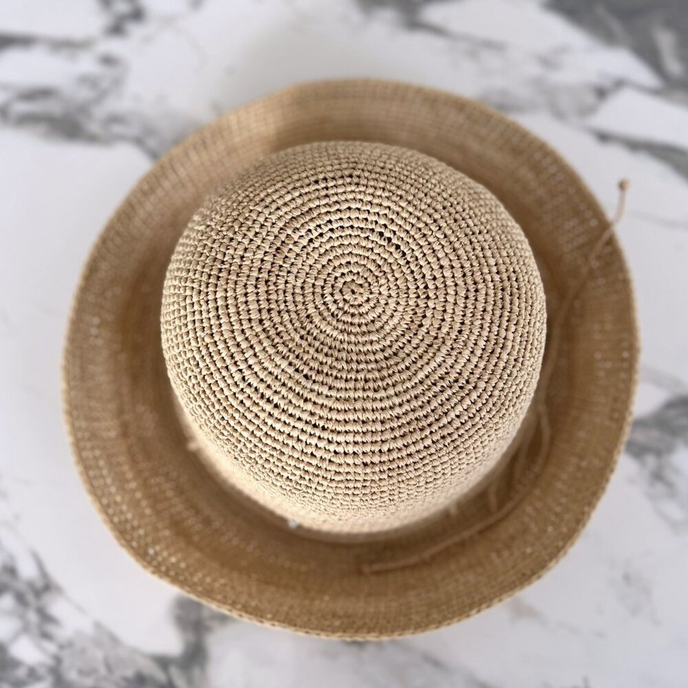NWT - Helen Kaminski Provence 8 Raffia Hat - Natural👒 - Picture 4 of 10